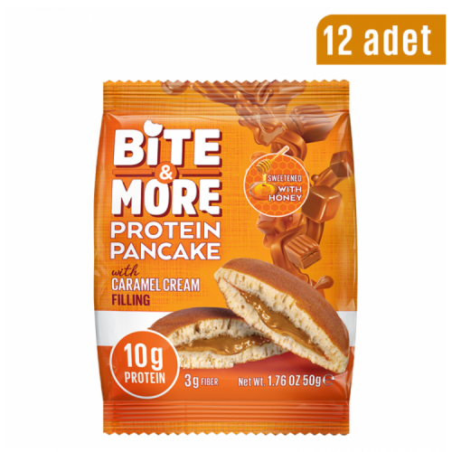 BİTE MORE PROTEİN PANCAKE (50 GR) - 12 ADET